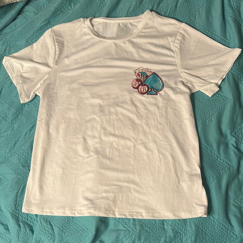 Woman’s White Graphic T-Shirt